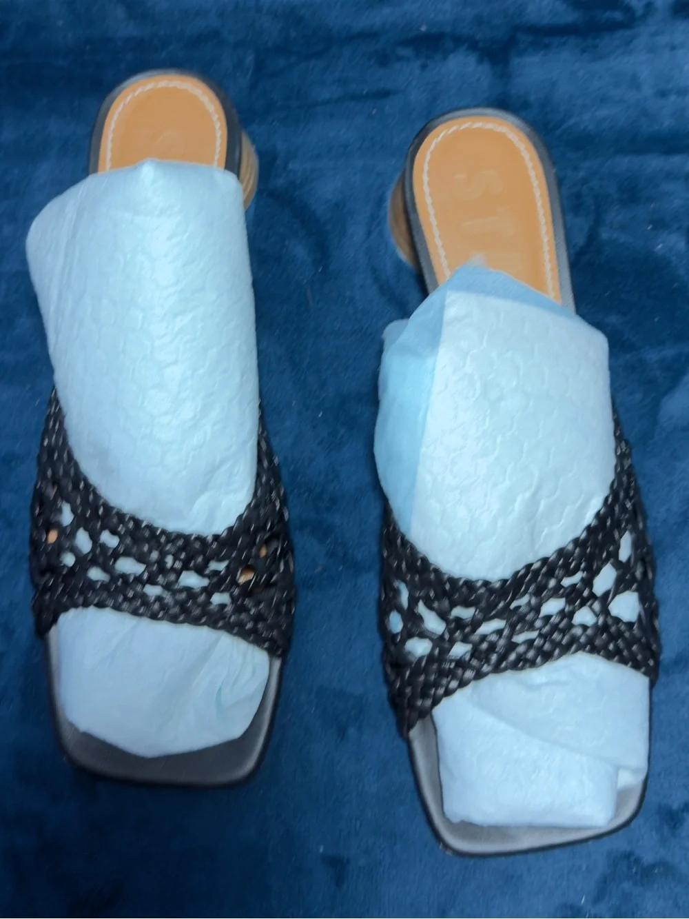 STAUD Women's Simone Crochet Heels 🆕 - Picture 3 of 7